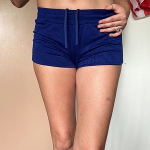 Cozy polyester shorts